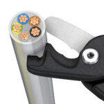 Ručne izolirane škare - makaze za kablove Knipex 95 18 225 StepCut XL 225mm