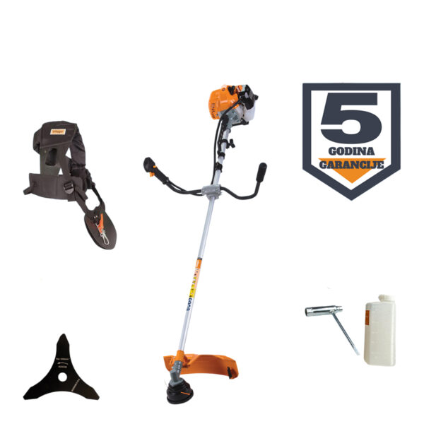 Benzinski trimer - motorna kosa Villager BC 1900 S 1.9KS 41.5cm sa opremom