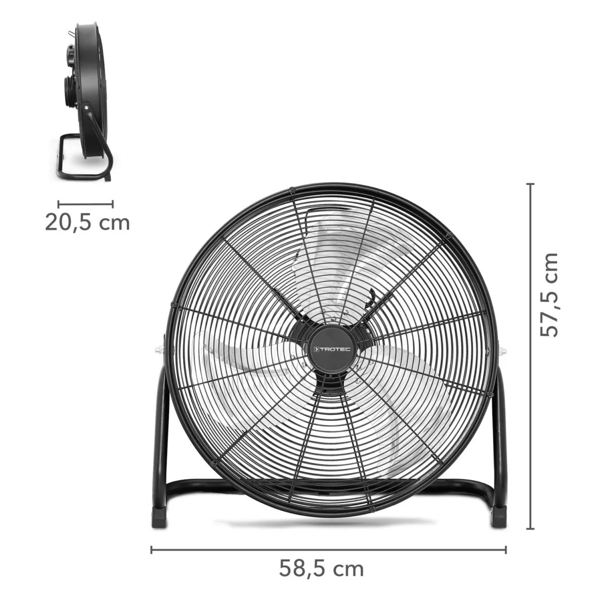 Električni podni ventilator Trotec TVM 20 D 1510006041 120W 50cm