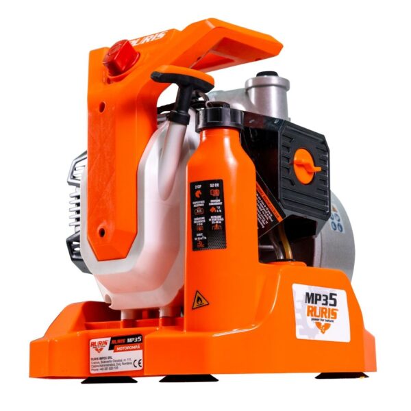 Benzinska motorna pumpa za čistu vodu Ruris MP35 35mp2024 2KS