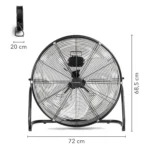 Električni podni ventilator Trotec TVM 24 D 1510006051 124W 60cm