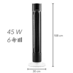 Električni ventilator Trotec TVE 39 T 1510005069 45W 108cm