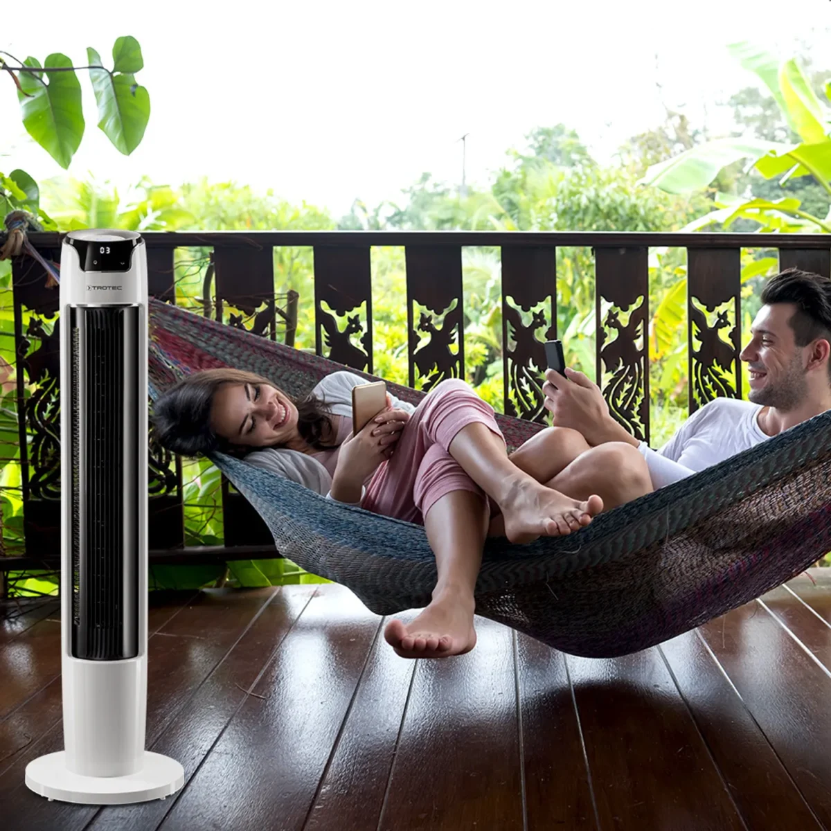 Električni ventilator Trotec TVE 40 T 1510005070 45W 111cm