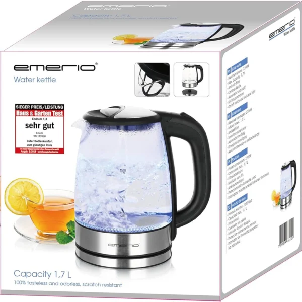 Kuhalo za vodu Emerio WK-119988 P-16181 1.7L 2200W