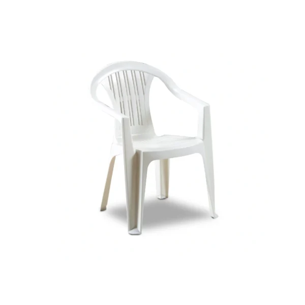 Plastična stolica - bijela Bica Ratak 13-W