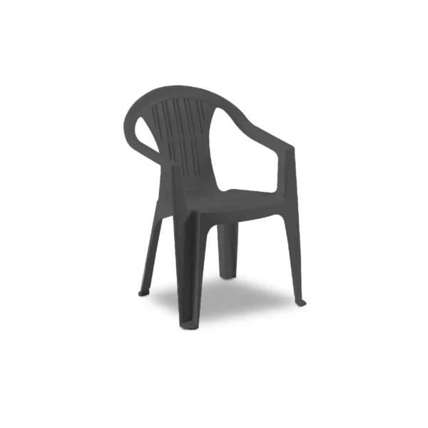 Plastična stolica - siva Bica Ratak 13-G