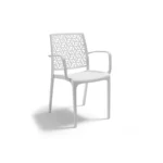 Stolica - bijela Bica Ninfa Armchair 303-W