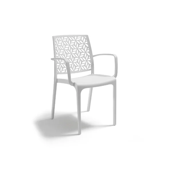Stolica - bijela Bica Ninfa Armchair 303-W