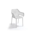 Plastična stolica - bijela Bica Aria Armchair 315-W