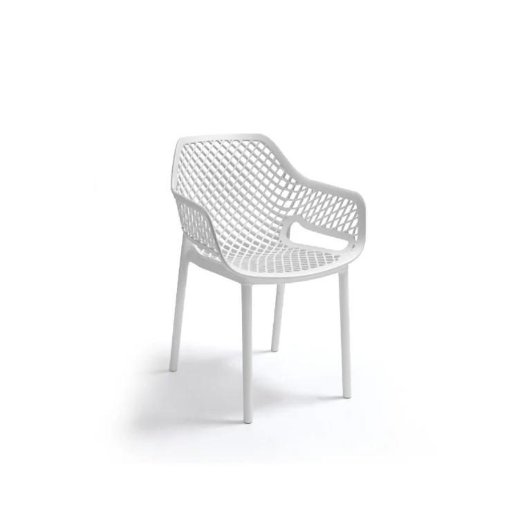 Plastična stolica - bijela Bica Aria Armchair 315-W