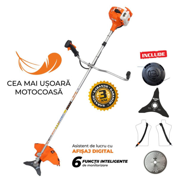 Benzinski trimer - motorna kosa Ruris RR241 Bravo 241rr2022 1.0KS 3.9kg