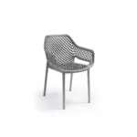 Plastična stolica - siva Bica Aria Armchair 315-G