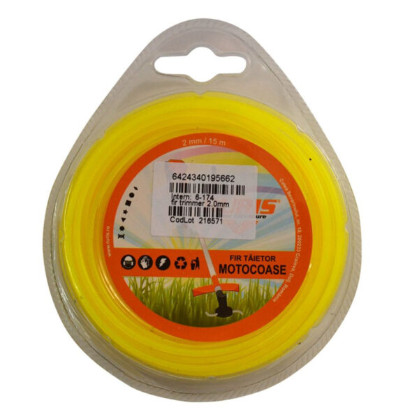 Rezna nit - silk za trimere Ruris 2.0mm 15m okrugli