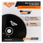 Nož za trimere sa 80 zuba Ruris 255 x 1.6 PS410C-1-40A