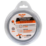 Rezna nit - silk za trimere Ruris 3.0mm 15m aluminij