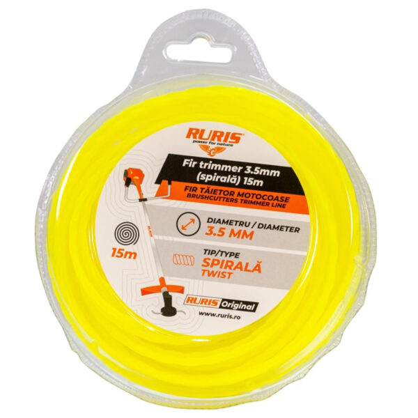 Rezna nit - silk za trimere Ruris 3.5mm 15m spiralni