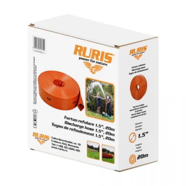 Ispusno crijevo Ruris 1.5" ref1.5-20m 20m