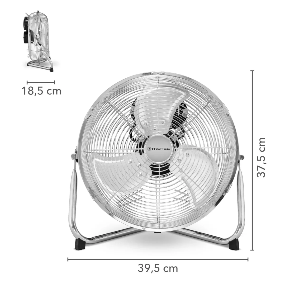 Električni podni ventilator Trotec TVM 12 1510006011 55W 30cm