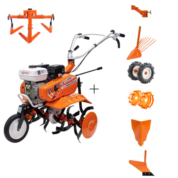 Benzinska freza - kopačica Ruris DAC 7000ACC3 70002022acc3 7.0KS 83cm sa dodacima