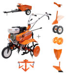 Benzinska freza - kopačica Ruris DAC 7000ACC4 70002022acc4 7.0KS 83cm sa dodacima