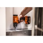 Aku udarni odvijač AEG BSS 18C12ZC-402C 4935493428 18V 1/2" 439Nm sa dvije baterije 4.0Ah i punjačem u koferu