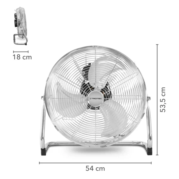 Električni podni ventilator Trotec TVM 18 1510006031 100W 45cm