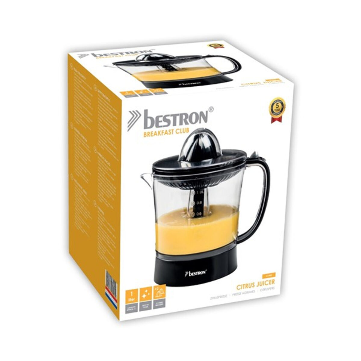 Cjedilo za limun Bestron ACJ400Z P-16550 1L Citruseta