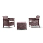 Baštenski set od ratana - smeđi Bica Venezia Terrace 9173-B