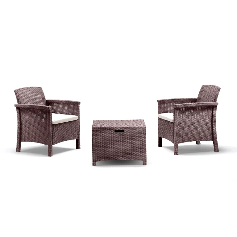 Baštenski set od ratana - smeđi Bica Venezia Terrace 9173-B