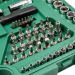 Set nasadnih ključeva SATA ST09510S 1/4" 3/8" 1/2" 6-KANT i 12-KANT s ključevima i izvijačima 150 komada