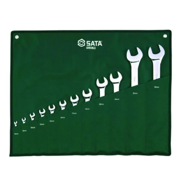 Set ključeva viljuškasto-okasti 6-32 mm SATA ST09063 12 komada