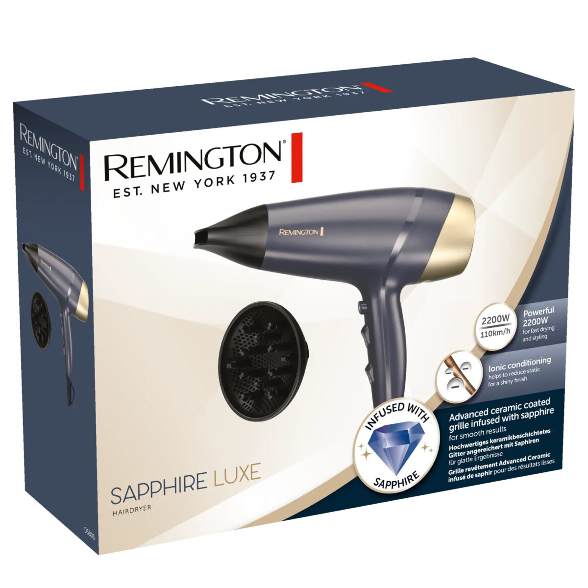 Fen za kosu Remington D5805 E51 Sapphire Luxe P-18171 2200W