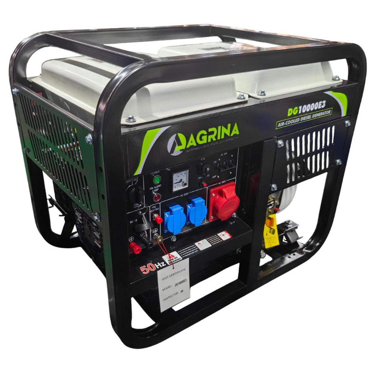 Dizelski agregat Agrina DG10000E3 033390 7kW