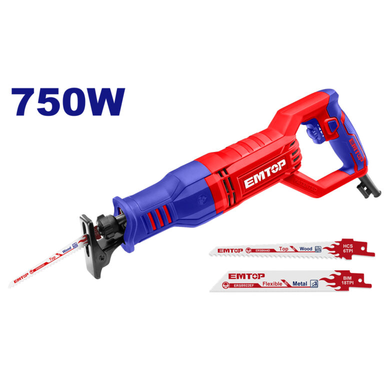 Električna recipročna pila - lisičiji rep Emtop ERSV8001 031267 750W