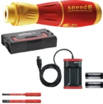 Aku odvijač - zavrtač Wiha SpeedE 2 44318 sa dvije baterije i punjačem u kutiji