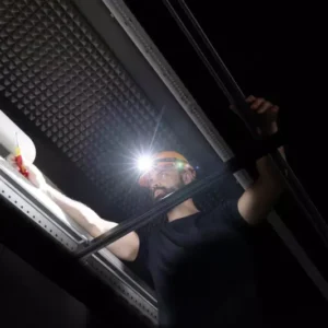 Aku čeona lampa - lampa za glavu Wiha 45700 500lm