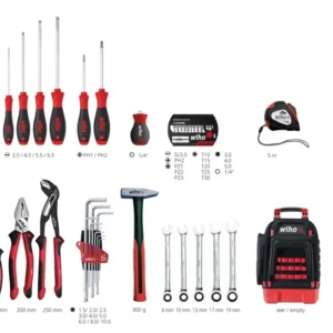 Set ručnih alata Wiha 45529 41-dijelni u ruksaku