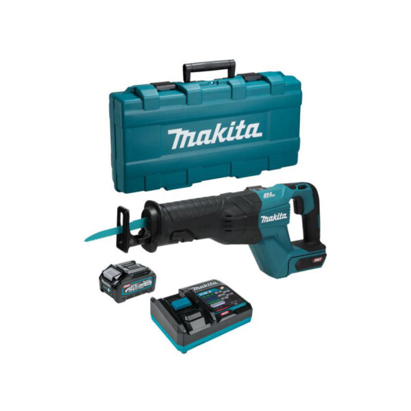 Aku recipročna pila - lisičiji rep Makita JR001GM101 40V sa baterijom 4.0Ah i punjačem u koferu