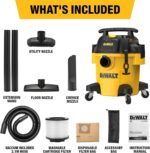 Električni usisivač za mokro-suho usisavanje DeWalt DXV20PC 1050W
