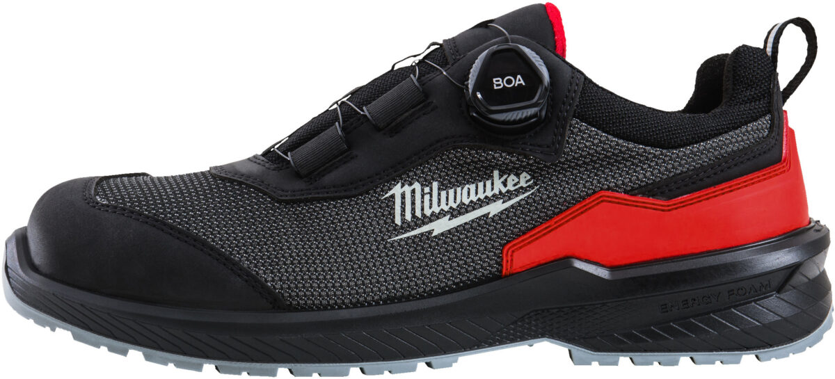 Zaštitne cipele - plitke Milwaukee Flextred BOA S1PS 44932498090 Crna 46