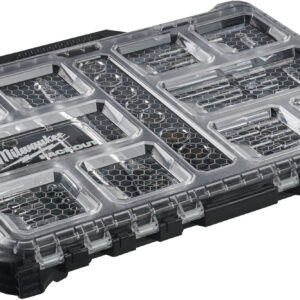 Set račni-gedora i nasadnih ključeva Milwaukee 1/4" i 1/2" 63 komada Packout 4932493661