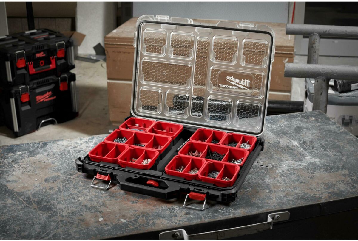 Kofer za alat Milwaukee Packout Organizer 8 pregrada 4932471064