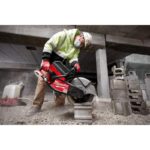 Aku rezač-sjekač asfalta-betona Milwaukee MXF COS350-602 sa dvije baterije i punjačem i dijamantnom oštricom 4933464881 350mm