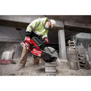 Aku rezač-sjekač asfalta-betona Milwaukee MXF COS350-602 sa dvije baterije i punjačem i dijamantnom oštricom 4933464881 350mm