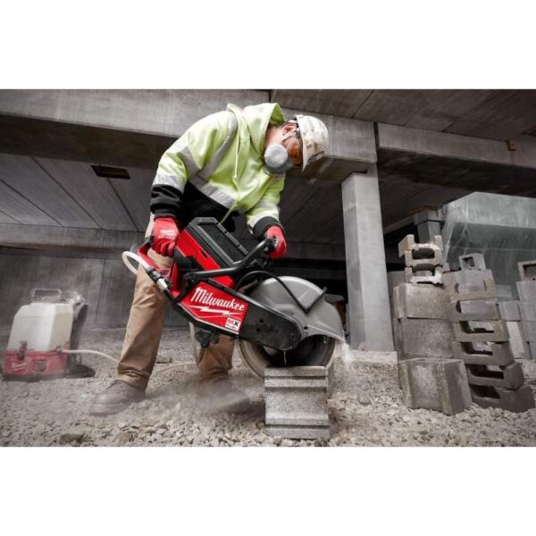 Aku rezač-sjekač asfalta-betona Milwaukee MXF COS350-602 sa dvije baterije i punjačem i dijamantnom oštricom 4933464881 350mm