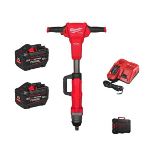 Aku udarni odvijač za željeznicu Milwaukee M18 FHIWF1R-122C u koferu sa dvije baterije i brzim punjačem 4933493141