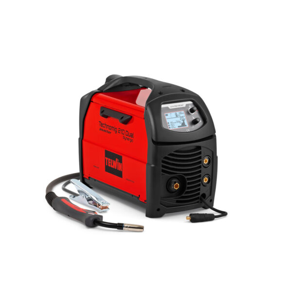Aparat za zavarivanje MIG-MAG - TIG - MMA - varenje Telwin Technomig 210 dual Synergic 816055/816231