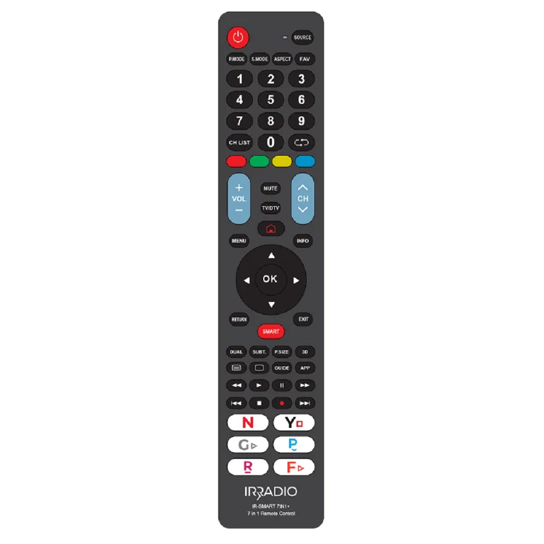 Univerzalni daljinski Melchioni IRRADIO 7u1 IR-SMART 7IN1 + P-18231