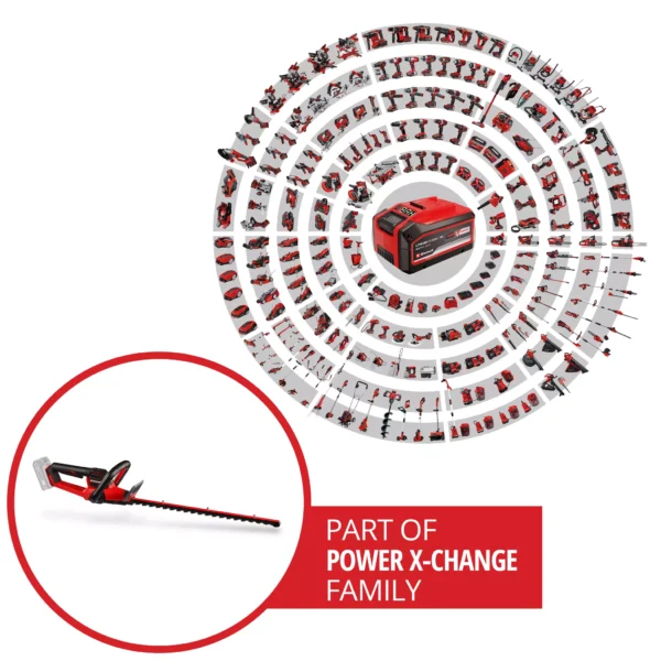 Aku škare - makaze za živu ogradu - živicu Einhell GP-CH 18/50 Li BL-Solo 3410950 50cm