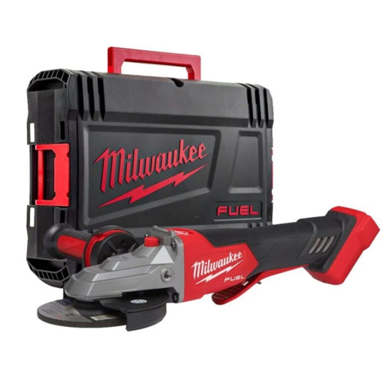 Aku ugaona-kutna brusilica sa ravnom glavom Milwaukee M18 FSAGF125XPDB-0X u koferu 4933478439 18V 125mm